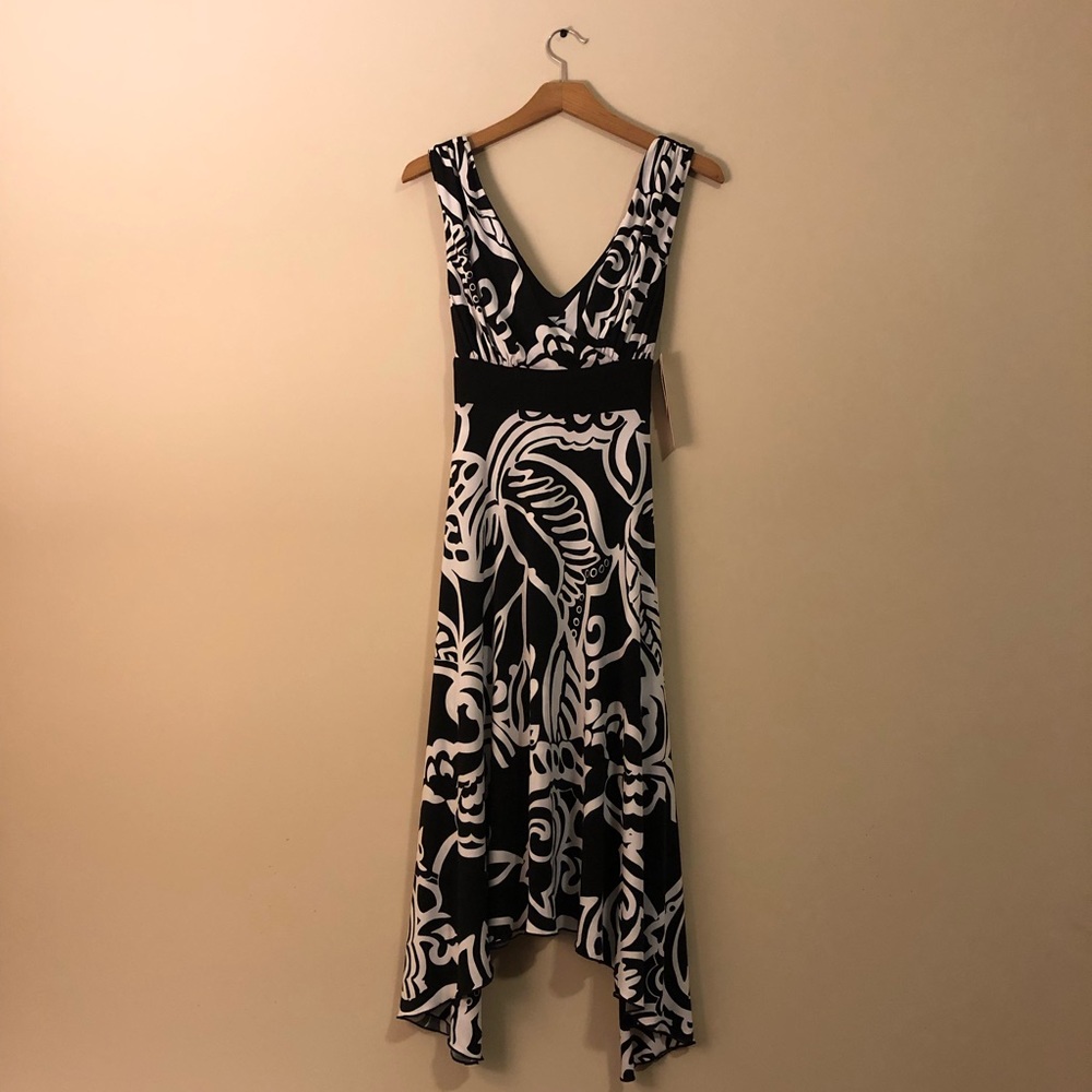 Black and White Dress